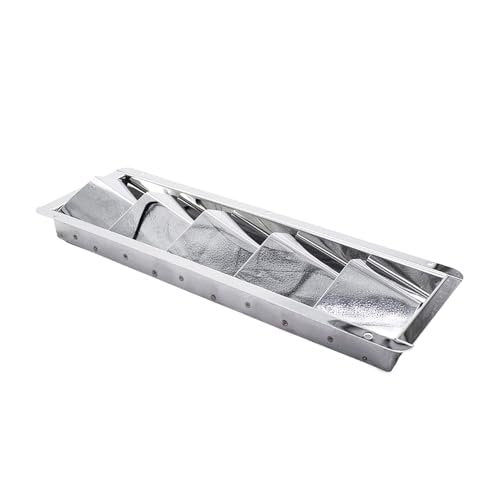 Marine City 5-Slot Louvered Vent – Stainless Steel, Corrosion-Resistant