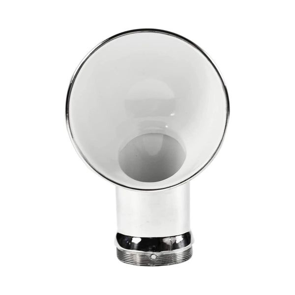 Marine City 4-Inch Round White Cowl Vent 304 Stainless Steel Corrosion-Resistant