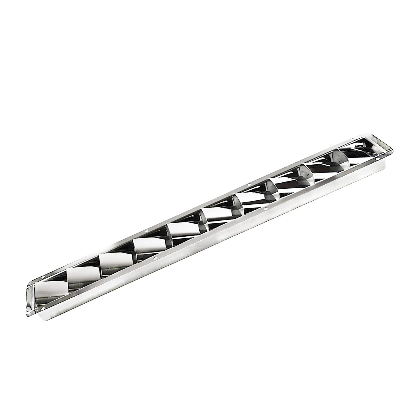 Marine City 10-Slot Louvered Vent – 304 Grade Stainless Steel, Easy Installation Marine City