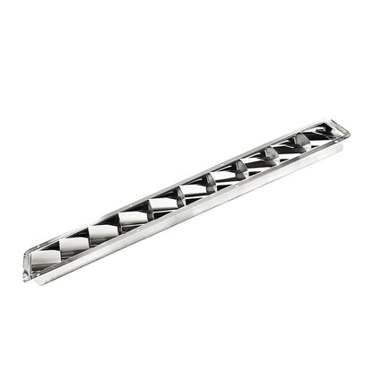 Marine City 10-Slot Louvered Vent – 304 Grade Stainless Steel, Easy Installation Marine City