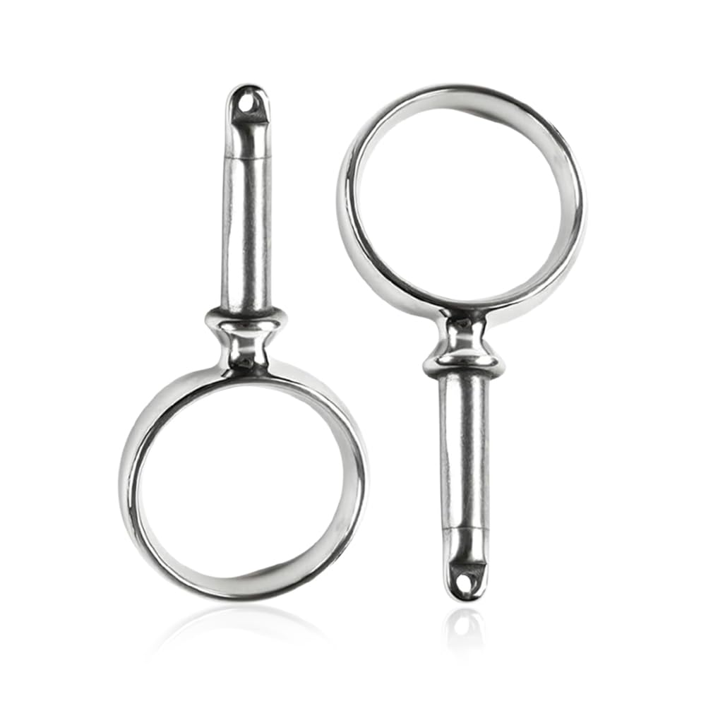 Marine City Boat Accessories Round Rowlock Oarlock Socket Boat Oarlock Mounts (2 Pcs) Marine City Hardware