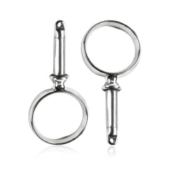 Marine City Boat Accessories Round Rowlock Oarlock Socket Boat Oarlock Mounts (2 Pcs)
