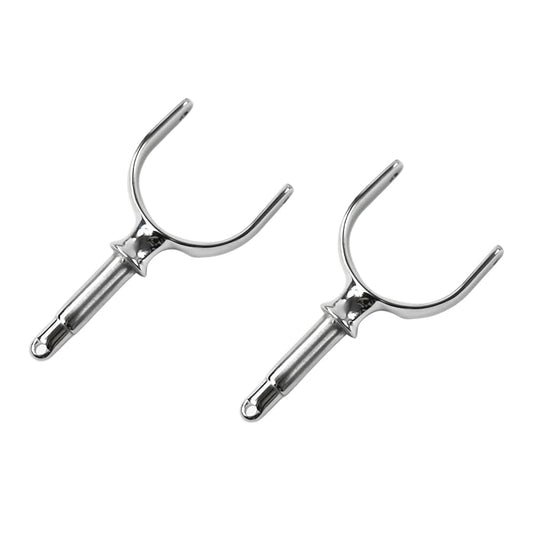 Marine City Boat Accessories Shaft Rowlock Oarlock Socket Boat Oarlock Mounts (Pack of 2) Marine City Hardware
