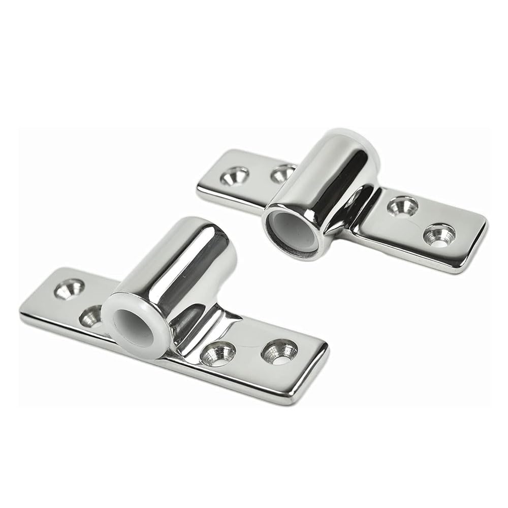 Marine City Boat Accessories Top Mount Oarlock Socket Boat Oarlock Mounts (2 Pcs) Marine City