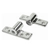 Marine City Boat Accessories Top Mount Oarlock Socket Boat Oarlock Mounts (2 Pcs)
