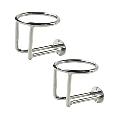 Marine City Universal de Acero Inoxidable para Anillo de Barco Portavasos para Bebidas/Bebidas de Agua Soporte para Botellas de Bebidas para Barcos Marinos Yates y Camiones
