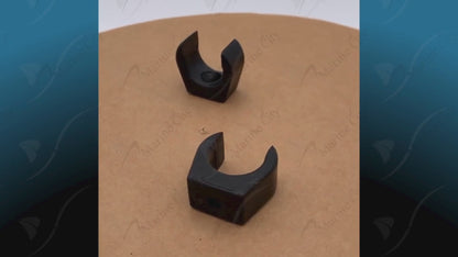 Marine City 2 Pcs Marine Stowage Clips Nylon Ladder Paddle Fits 7/8”–1” Tubes