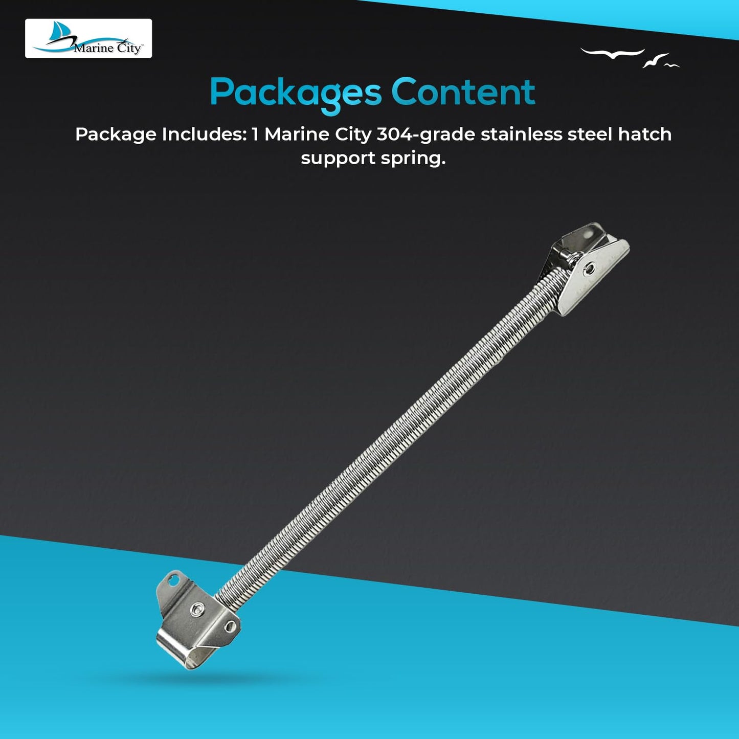 Marine City Boat Accessories Hatch Adjuster Boat Hatch Spring Adjuster MARINE CITY