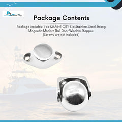 Marine City Security Door Stopper Door Stopper Magnet Heavy Duty Magnetic Door Stop