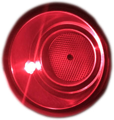 Drink Cup Holder with Drain 3-Red-LED  for Boat, RV, Poker Table,(1 PCS)