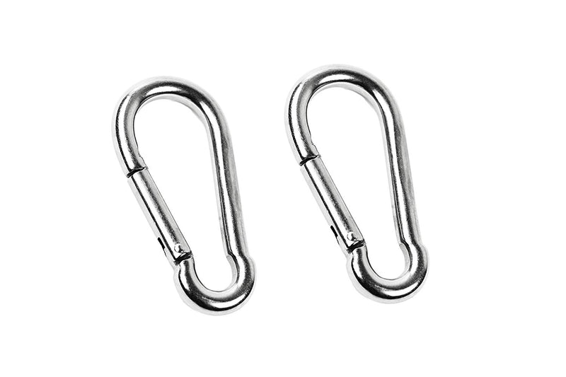 Marine City 316 Stainless Steel Carabiner Spring Snap Hook Boat (A: 4 –  Marine City Hardware