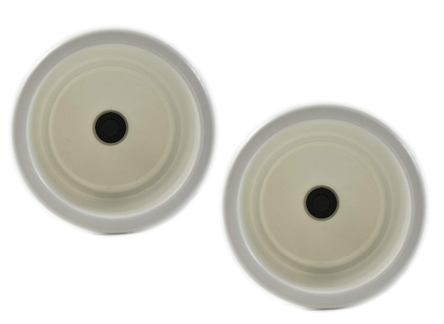 Marine City Newest White Closeable Drain Plastic Holder for Rocky Mountain 30 oz. Mug (2pcs)