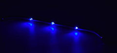 Marine City Newest Stainless Steel 9” / 12” / 16”/ 18” Grab Rail Handle with Blue 1/2 / 3 LED Lights (18” 3-LED-Lights Grab Rail Handle)