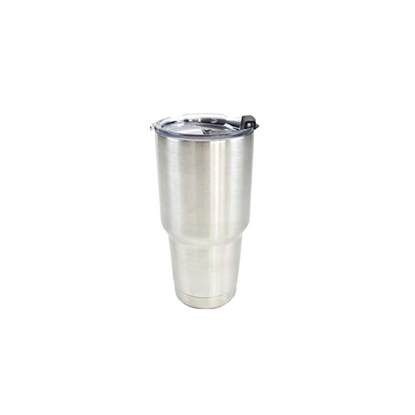 Marine City Sliver Stainless-Steel Double-wall Vacuum Insulated Tumbler/Mug - 30 oz.