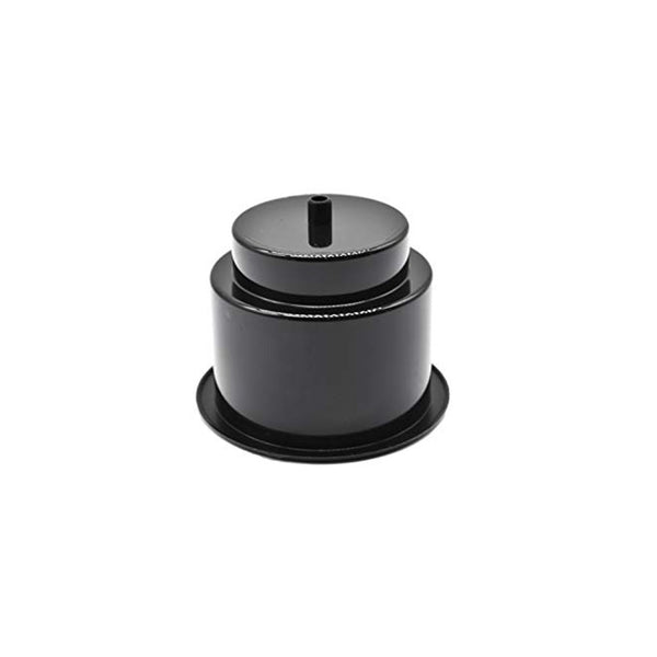 Marine City Black Plastic Drink Holder with Center Drain Hole