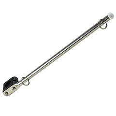 Marine City 304 Stainless Steel Flag Pole for Boat Yacht (Can clamp 7/8