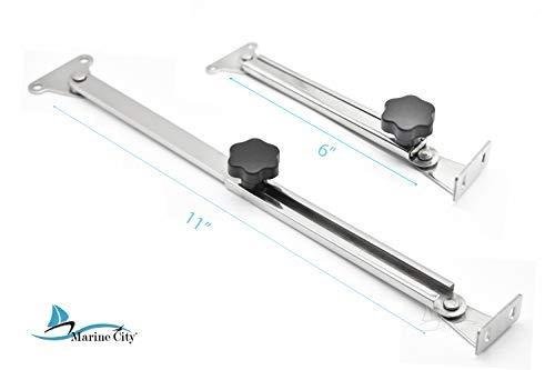 Stainless Steel Hatch Support and Adjuster - marinecityhardware.com