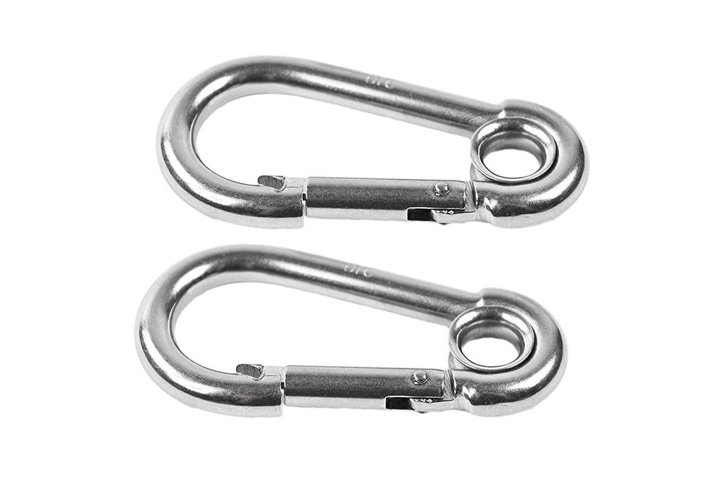 Marine City 316 Stainless-Steel 2-3/4” Carabiners/Clip Snap Hook