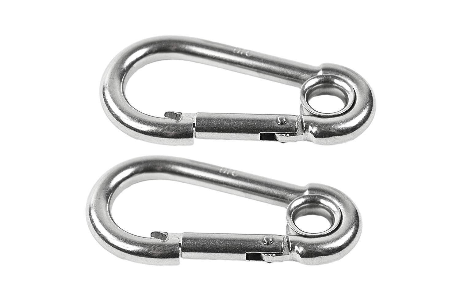 Fishing Accessories - Clip Snap Hook With Ring 