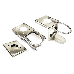 Marine City Stainless Steel Marine Hidden Foldable Drink Holder for Deck Chair, Table, Boat, Yacht, RV, Office (1Pcs)