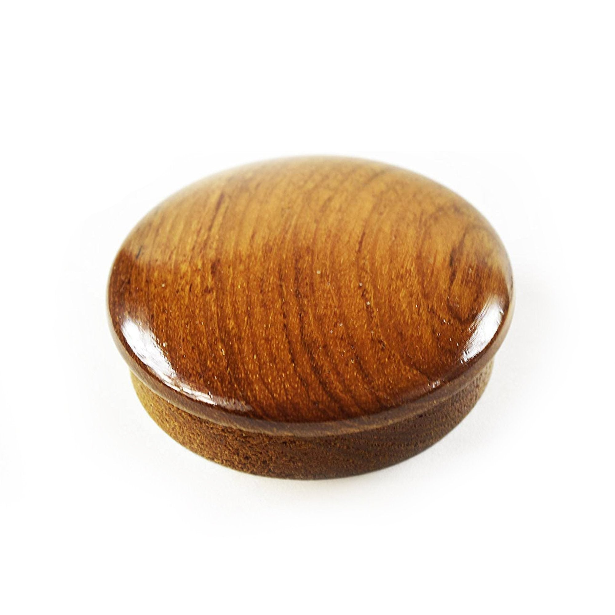 Marine City Genuine Teak Wood Boat Center Steering Wheel Cap (2-3/4 inch)