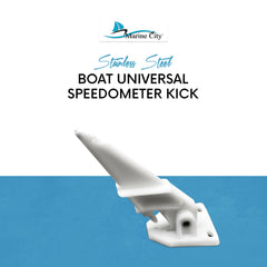 Marine City Boat Universal Speedometer Kick-up Pitot Tube 80 MPH (Includes mounting Parts)