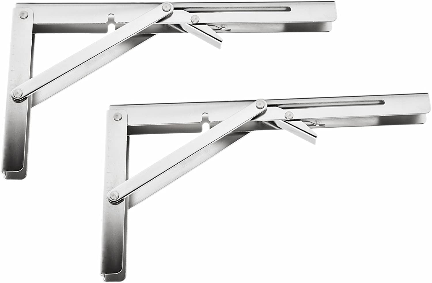 MARINE CITY Boat Stainless-Steel Table Bracket -Short Release Arm, 12”, 330LB
