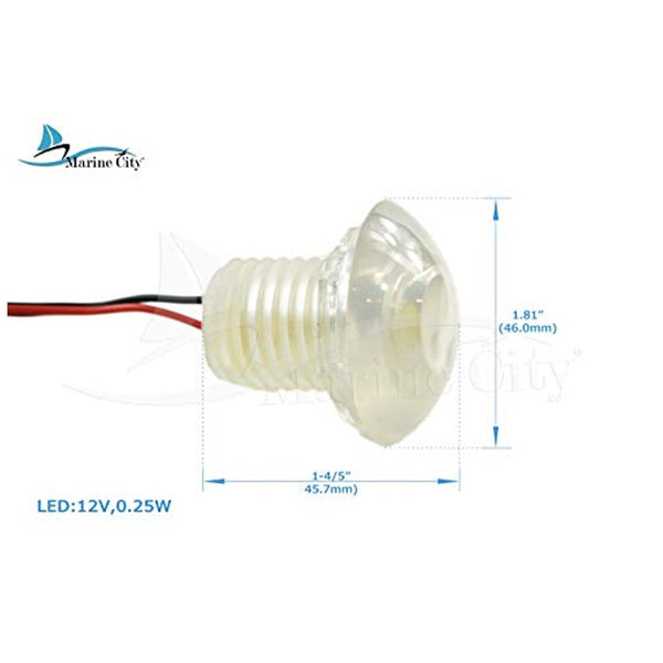 Marine City Underwater White Led Light for Fishing Under Water Marine Boat Yacht & Pool Lights (1 Pcs)