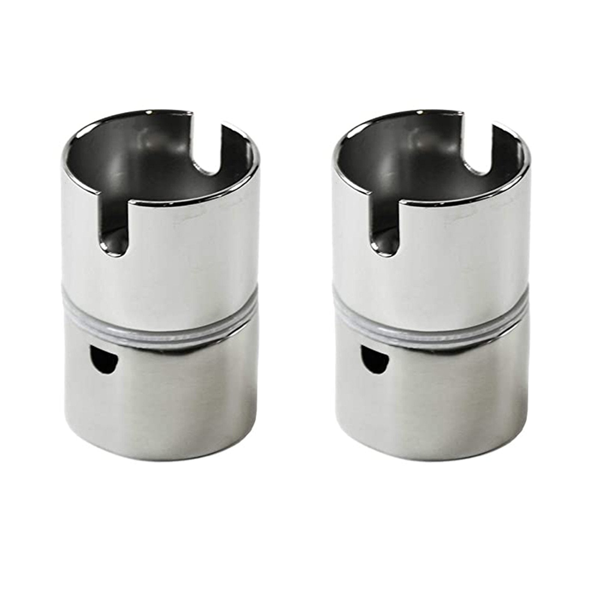Marine City 316 Stainless Steel Drop-in Swivel for Rod Holder for Marine Boat Yacht Fishing (2 Pcs)