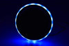 Marine City Blue LED Light Ring Stainless-Steel Cup Drink Holder with Drain (1pcs)