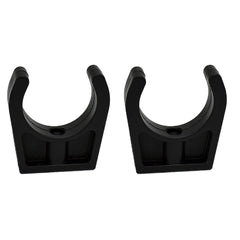 Marine City Best Grip Storage Boat Black Nylon Clips Light Weighted Easy Access 1-3/4 Inches Ladder Stowing Hooks with The Smooth & Sleek Design for Boats Ships Marine (2 Pack)