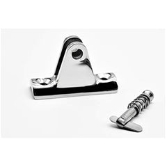 Marine City316 Stainless-Steel Bimini Top Deck Hinge with Removable Pin