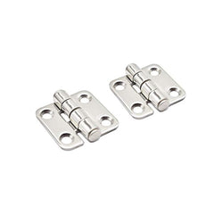 Marine City A Pair 304 Stainless Steel Marine Grade Mirror Polished Door Hinge for Power Boat or RVs (Size:1-2/5