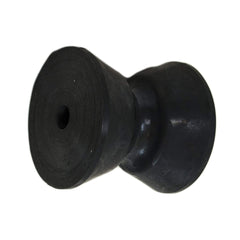 Marine City Black Environmentally Friendly PU Bow Roller for Bow Anchor Roller Holder Replacement Bow Roller (Length: 3 Inches, Center Bolt Hole Diameter: 1/2