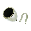 Marine City Pomo de barco deportivo de acero inoxidable 316 para volante, pomo giratorio con rodamiento de bolas y tapa