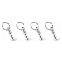 Marine City 316 Stainless Steel Quick Release Pins with Drop Cam & Spring 1/4