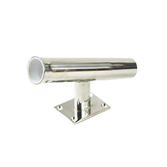 Marine CIty Stainless Steel Tournament Style Single Rod Holder Transom mounted-20 Degree