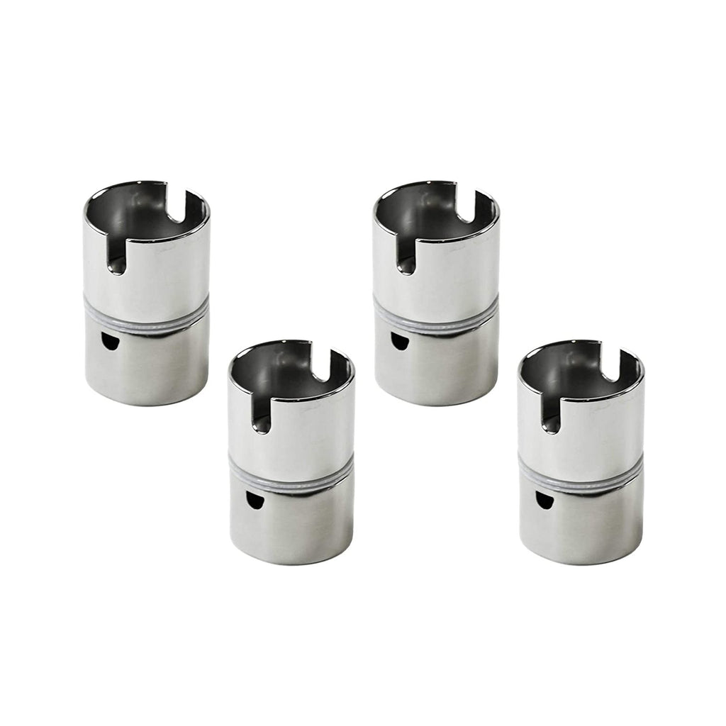 Marine City 316 Stainless Steel Drop-In Swivel for Rod Holder for Marine Boat Yacht Fishing (4 Pcs)