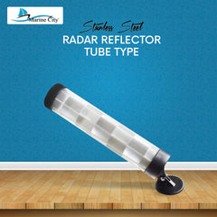 Marine City Tube Type Radar Reflector for Powerboats 4 inch x 24 inch, 40 SQF Reflective Area