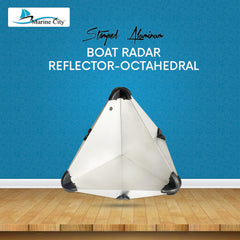 Marine City Reflector de radar de aluminio para barcos tipo octaédrico - 16