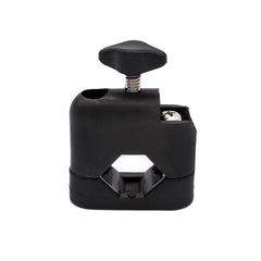 Marine City Black Plastic Flag Pole Base for Boat Yacht, Cooperate with 7/8 inches to 1 inches Round Tube &Square Tube