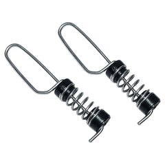Marine City Stainless Steel Deluxe Antenna Flag Clips (2 Pcs)