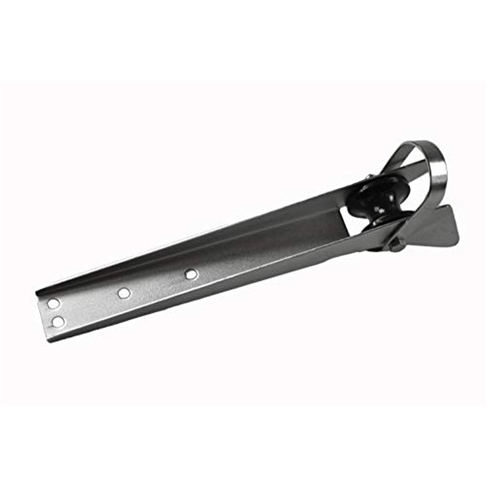 Marine City Stainless Steel Anchor Roller Bracket 15-1/4” Bow Mount with Rubber Roller