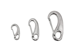 Marine City 316 Stainless-Steel Egg-Shaped Spring Snap Hook 2 Inches