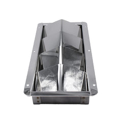 Marine City Stainless Steel Marine 4 Slots Louver Vent 10