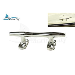 Rope Tie Cleat Hollow Base Deck Mooring for Boat Yacht Size:4
