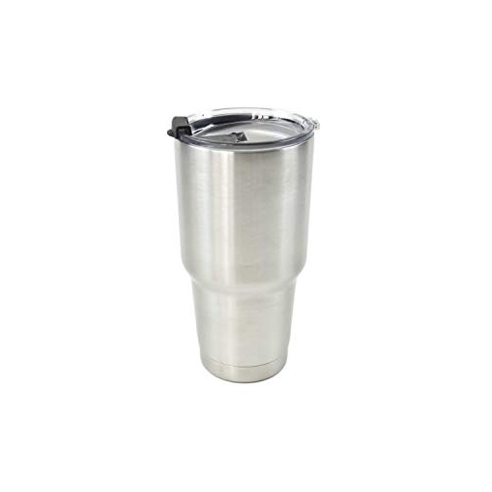 Marine City Sliver Stainless-Steel Double-wall Vacuum Insulated Tumbler/Mug - 30 oz.