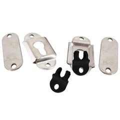 Marine City 304 Stainless Steel Mounting Sockets/Brackets for Removable Folding Transom Ladders