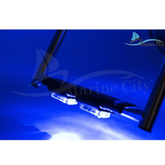 MARINE CITY Boat Blue LED Underwater Light Fits Standard 1-1/2