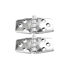 Marine City A Pair of 304 Stainless Steel Marine Grade Mirror Polished Door Hinge for Boat, RVs (Size: 3